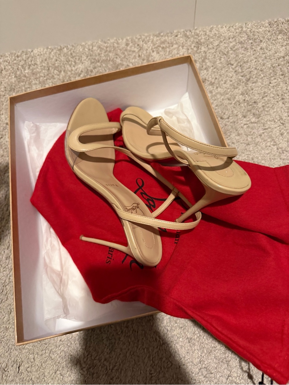 Christian Louboutin Rosalie leather sandals